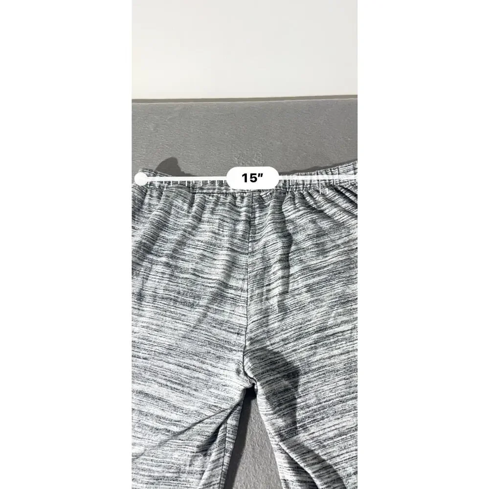 Banana Republic Women’s Gray Marled Ankle Zip Joggers Size M